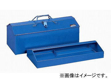 リングスター/RING STAR 工具箱 フリーボックス N型両開きBOX N-450 ブルー JAN：4963241001174_画像1