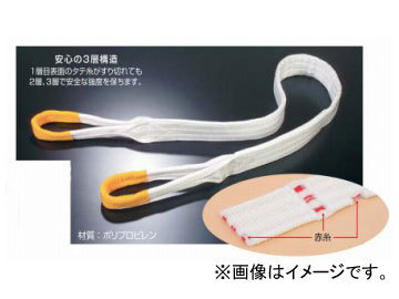 田村総業/TAMURA ベルトスリング Mタイプ JISII等級 エンドレス形(N形) M-2N-25×4.75m