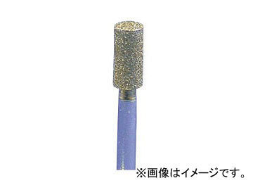 柳瀬/YANASE 電着ダイヤモンドバー 円筒型 CBN サイズ:1×8×3,1.5×8×3,2×8×3,2.5×8×3,3×10×3_画像1