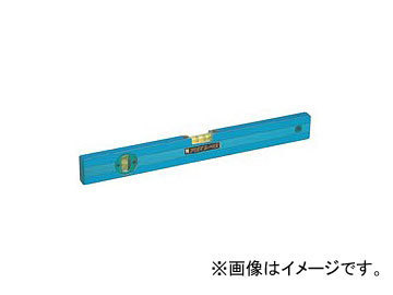 ヤマヨ/YAMAYO アルマレベル4本線 水平器 LC-300B カラー：ブルー 長さ：300mm_画像1