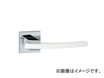 川口技研/KAWAGUCHI 82W 角座クローム 空錠 LS-82W-1SQ-Cr クローム+ホワイト