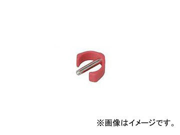 アロン化成 安寿 ステン浴槽台はめ込みピン レッド 591447 入数：1セット（4個入）_画像1