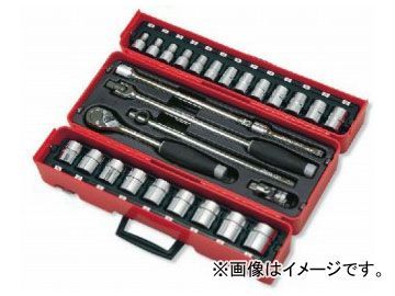 コーケン/Koken 1/2”（12.7mm） 12角ソケットセット 28ヶ組 P4241M-06_画像1