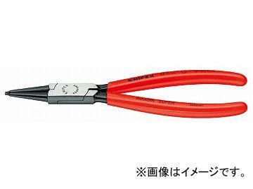 クニペックス/KNIPEX 穴用スナップリングプライヤー 直 品番：4411-J2 JAN：4003773011156_画像1