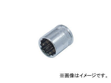 ライト精機 KINGSLEY TOOL/キングスレイツール 9.5sq ソケット(12PT) S9512130 全長（mm）：25 幅（mm）：13 JAN：4990052060229_画像1