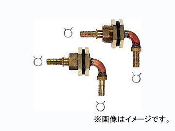 カクダイ ユニットバス貫通金具（ペア耐熱管用） 10A 品番：416-451 JAN：4972353416486_画像1