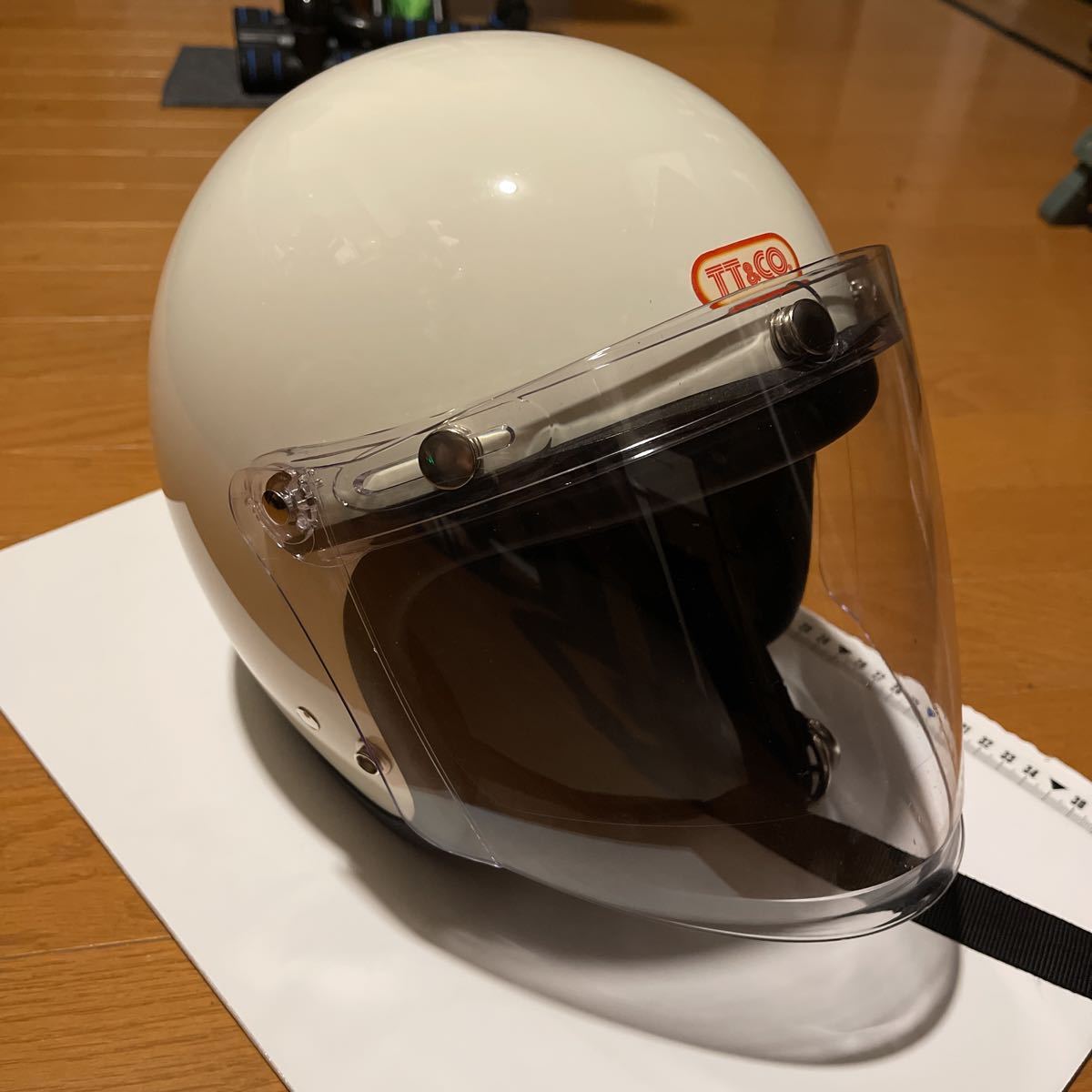 TT&CO ジェット ヘルメット(フリーサイズ)｜売買されたオークション 