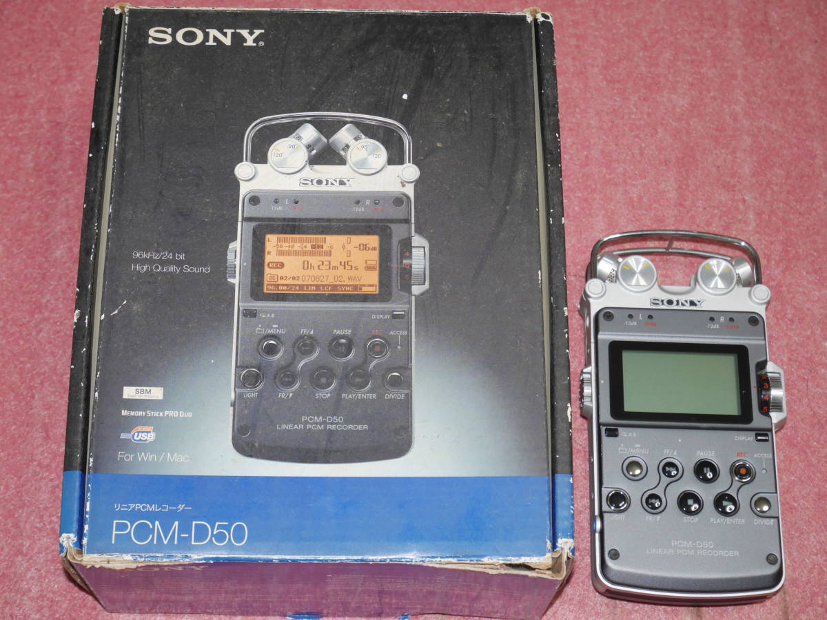 中古品】SONY リニアPCMレコーダー PCM-D50 | www.avredentor.com.br