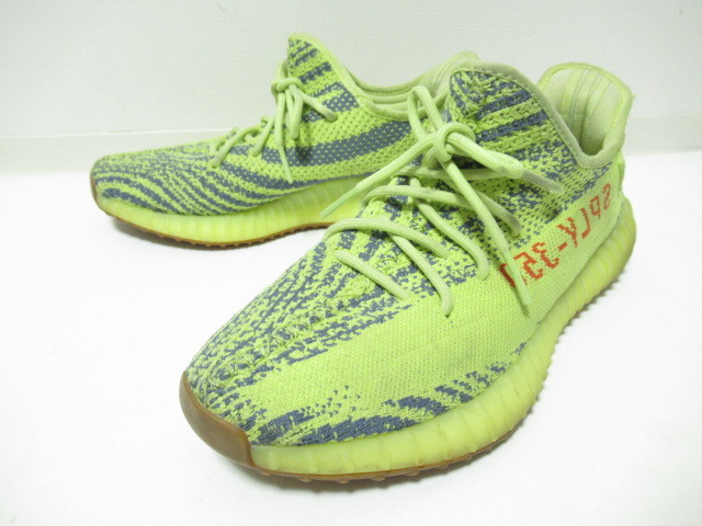 adidas アディダス YEEZY BOOST 350 V2 セミフローズンイエロー (B37572) 28cm イージーブースト