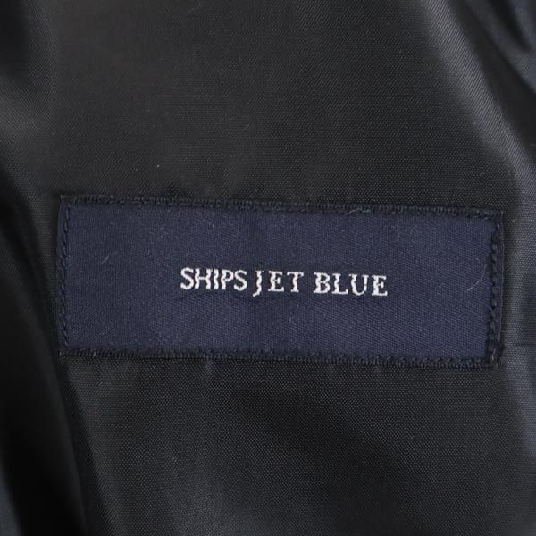 ショット シップスジェットブルー コラボ ダウンジャケット S グレー系 DOWN ET PLUME by schott SHIPS JET BLUE フード メンズ 221118_画像8