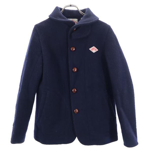 【5%OFF】 ダントン 221123 レディース Danton ネイビー 34 ジャケット ロゴ刺繍 ウールブレンド XSサイズ以下 【5%OFF】 ダントン 221123 レディース Danton ネイビー 34 ジャケット ロゴ刺繍 ウールブレンド XSサイズ以下