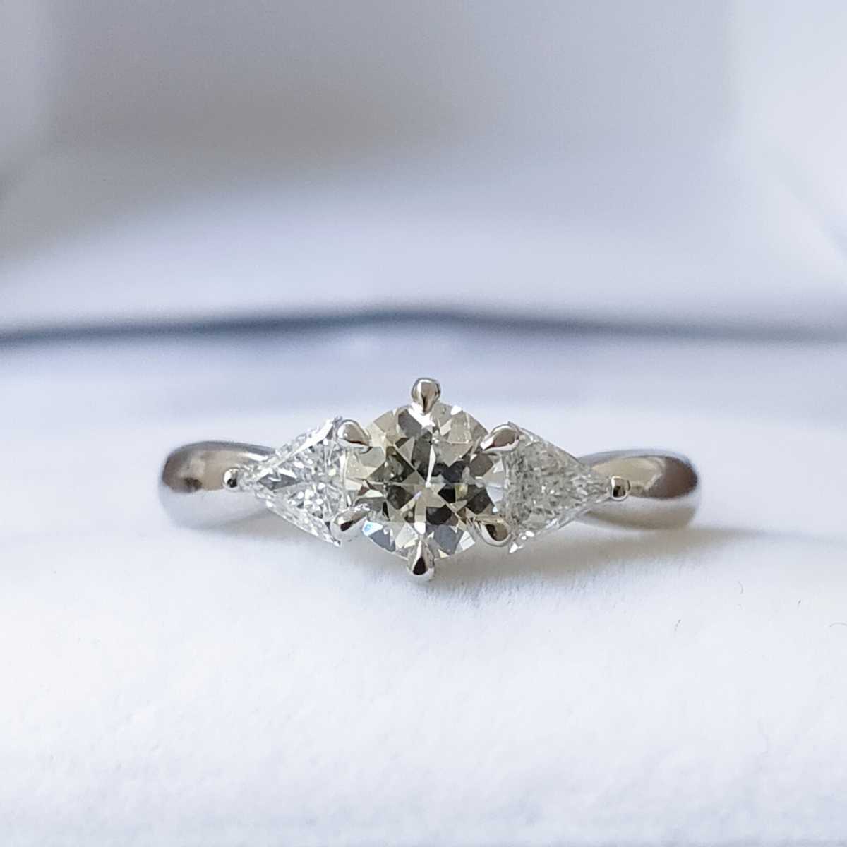 ダイヤモンド リング Pt900 0.43ct 0.24ct 5.0g | www.bauen.com.ar