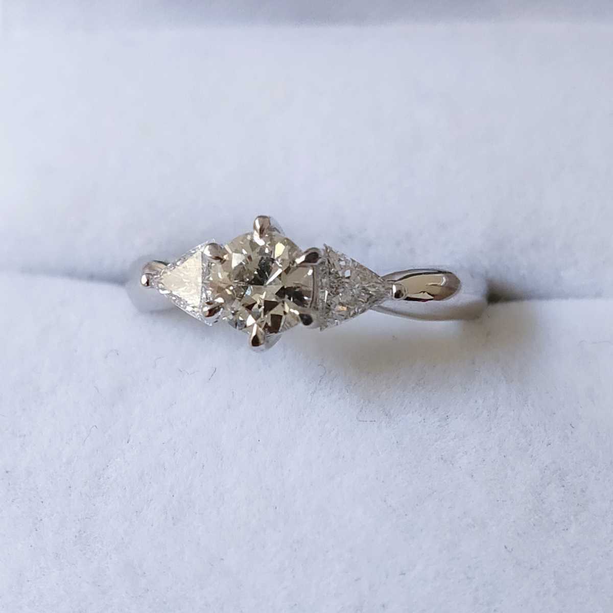 ダイヤモンド リング Pt900 0.43ct 0.24ct 5.0g | www.bauen.com.ar