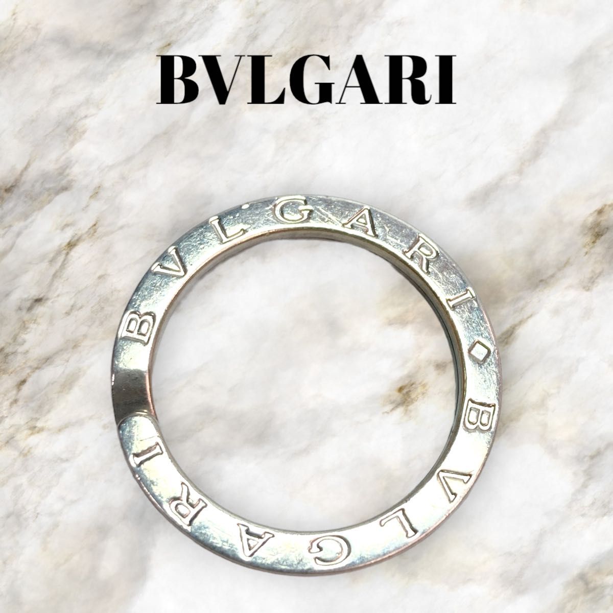 即納特価 BVLGARI - BVLGARI ブルガリ キーリング シルバー ペンダント