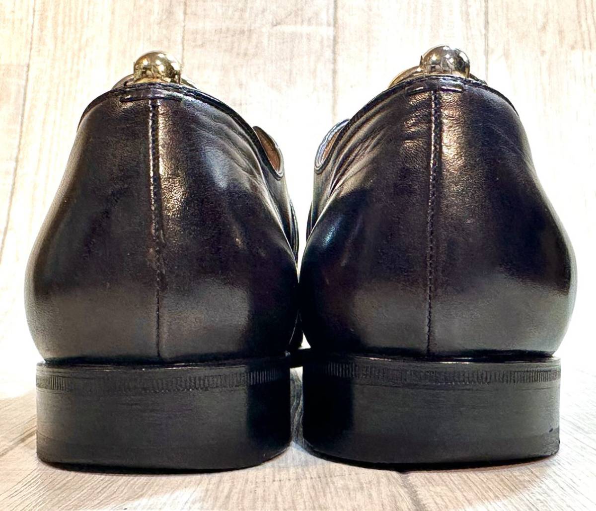 Berluti Berluti *27cm 8.5*monk ремешок простой tu кожа обувь натуральная кожа бизнес обувь платье обувь кожа Italy производства подпалина чай мужской 