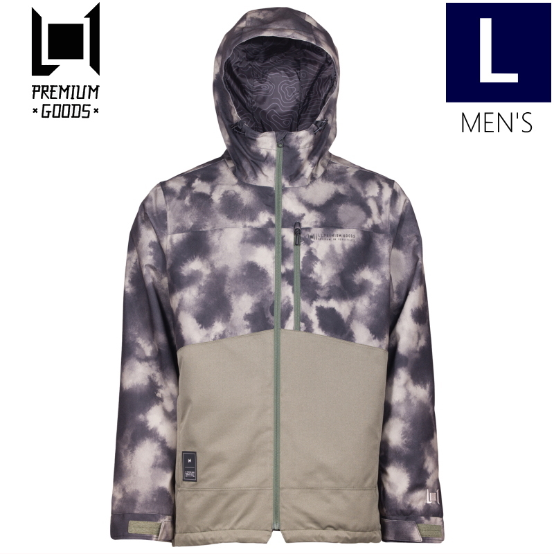 〇 L1 HASTING JKT M-Tie Dye Camo Platoon Lサイズ メンズ スノーボード スキー ジャケット JACKET 22-23 日本正規品_画像1