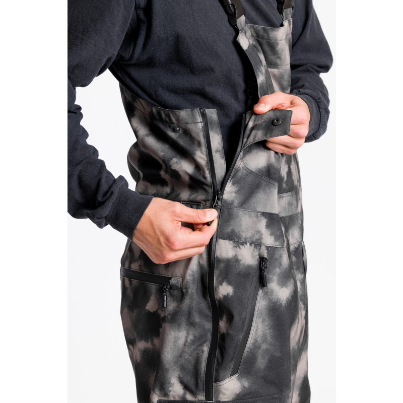 〇 L1 SENTINAL BIB PNT M-Tie Dye Camo Lサイズ メンズ スノーボード スキー パンツ PANT ビブパンツ 22-23 日本正規品_画像5