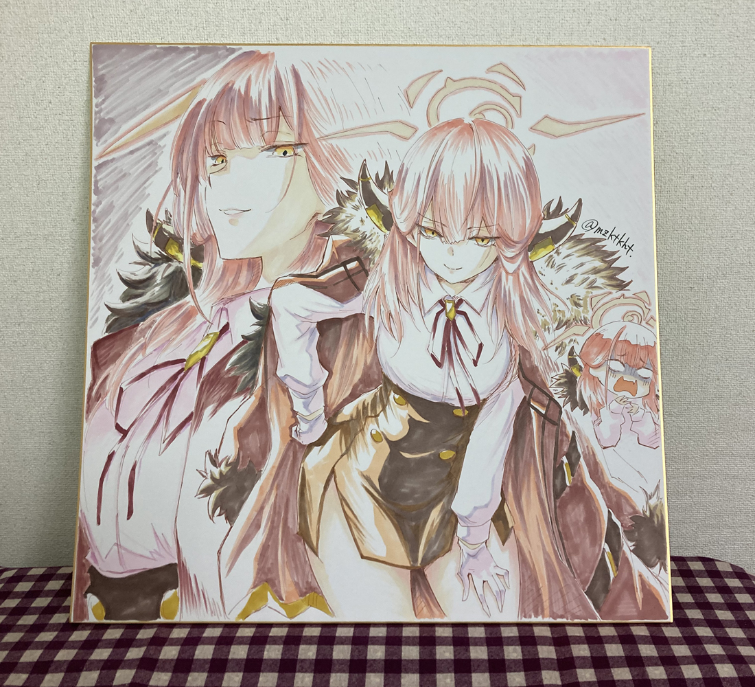 Yahoo!オークション - 手描きイラスト 同人 直筆 色紙 40x40cm Yahoo!オークション - 手描きイラスト 同人 直筆 色紙 40x40cm