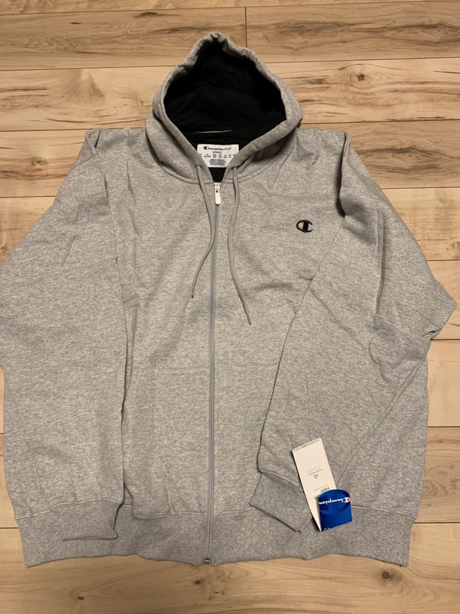 年末のプロモーション 希少サイズ CHAMPION ECO FLEECE ジップ