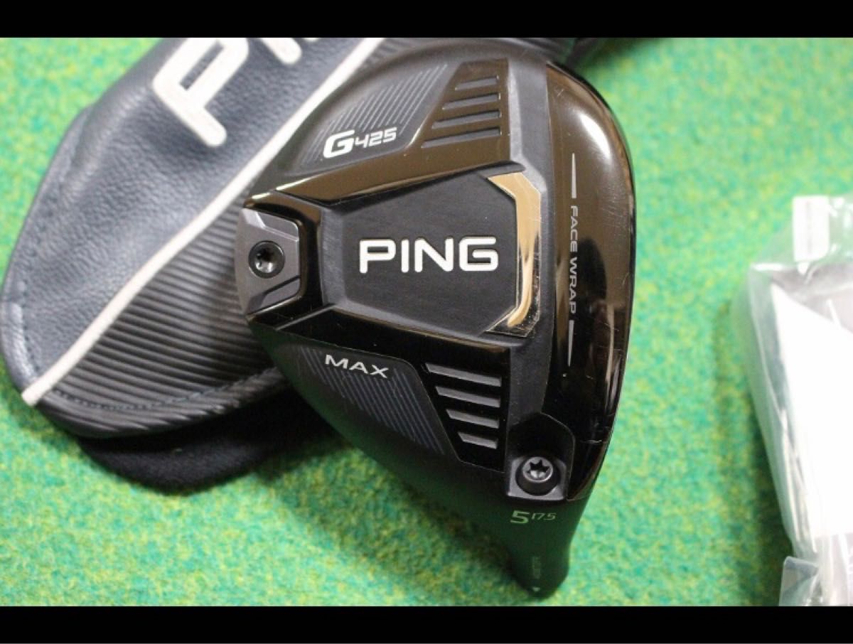 新品 9° ピン PING G425 MAX ヘッド+付属品 ドライバー-