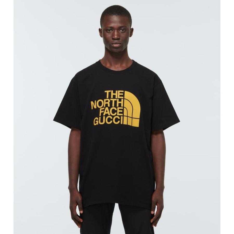 新品正規 THE NORTH FACE x GUCCI コットン ロゴTシャツ MサイズTHE