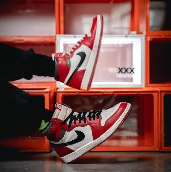 24 5cm Nike Air Jordan 1 High OG GS Lost & Found Chicago ナイキ