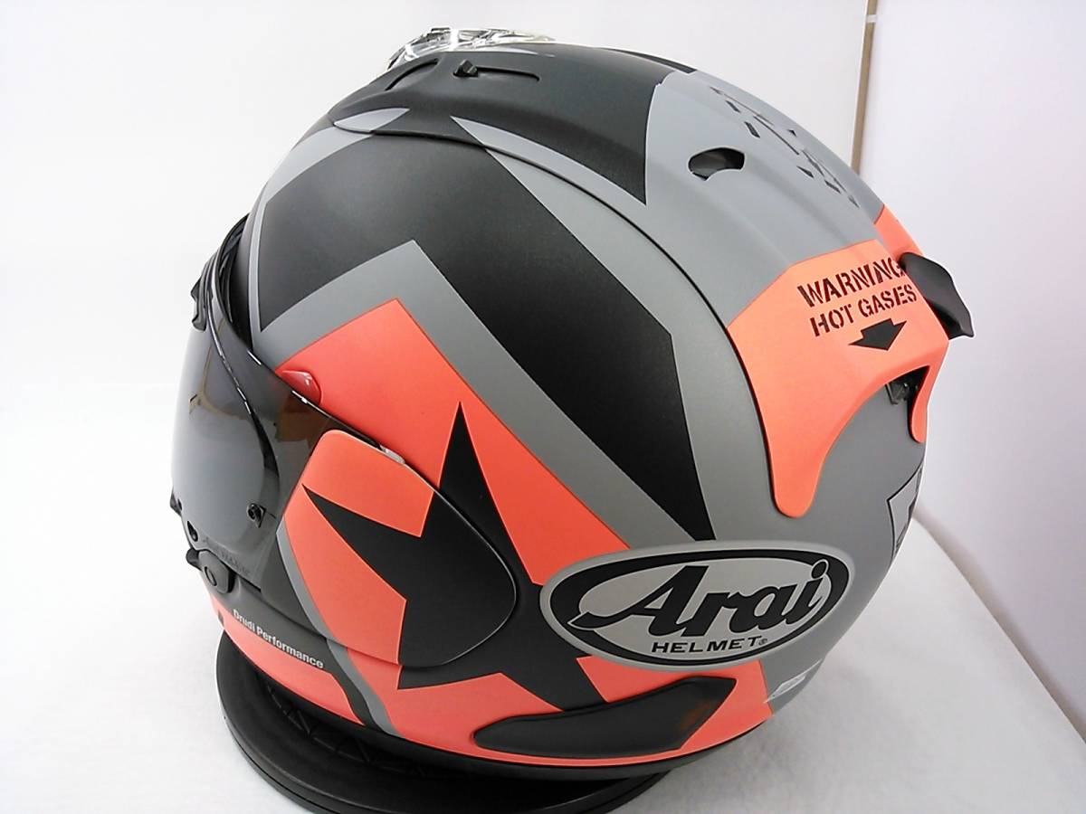 美品 Arai アライ スモークシールド付き RX-7X MAVERICK Mサイズ