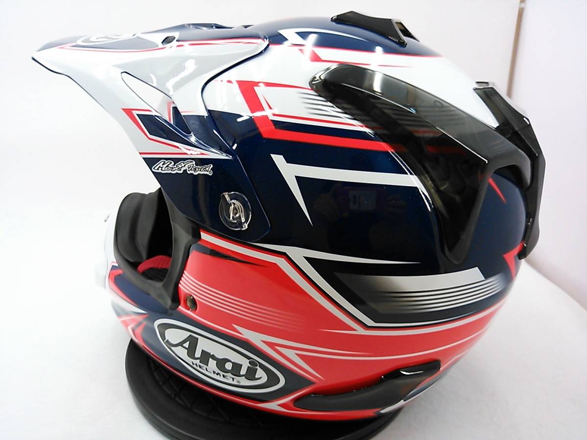 新品同様 試着のみ 美品 Arai アライ V-CROSS4 Vクロス4 SLY スライ Sサイズ