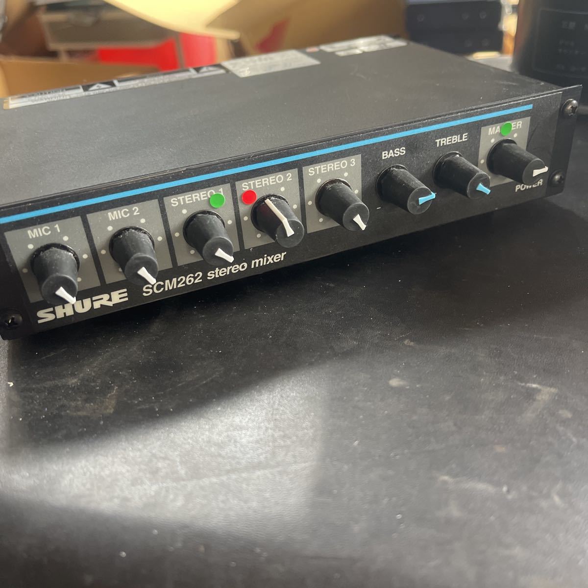SHURE SCM262 ステレオミキサー | www.jarussi.com.br