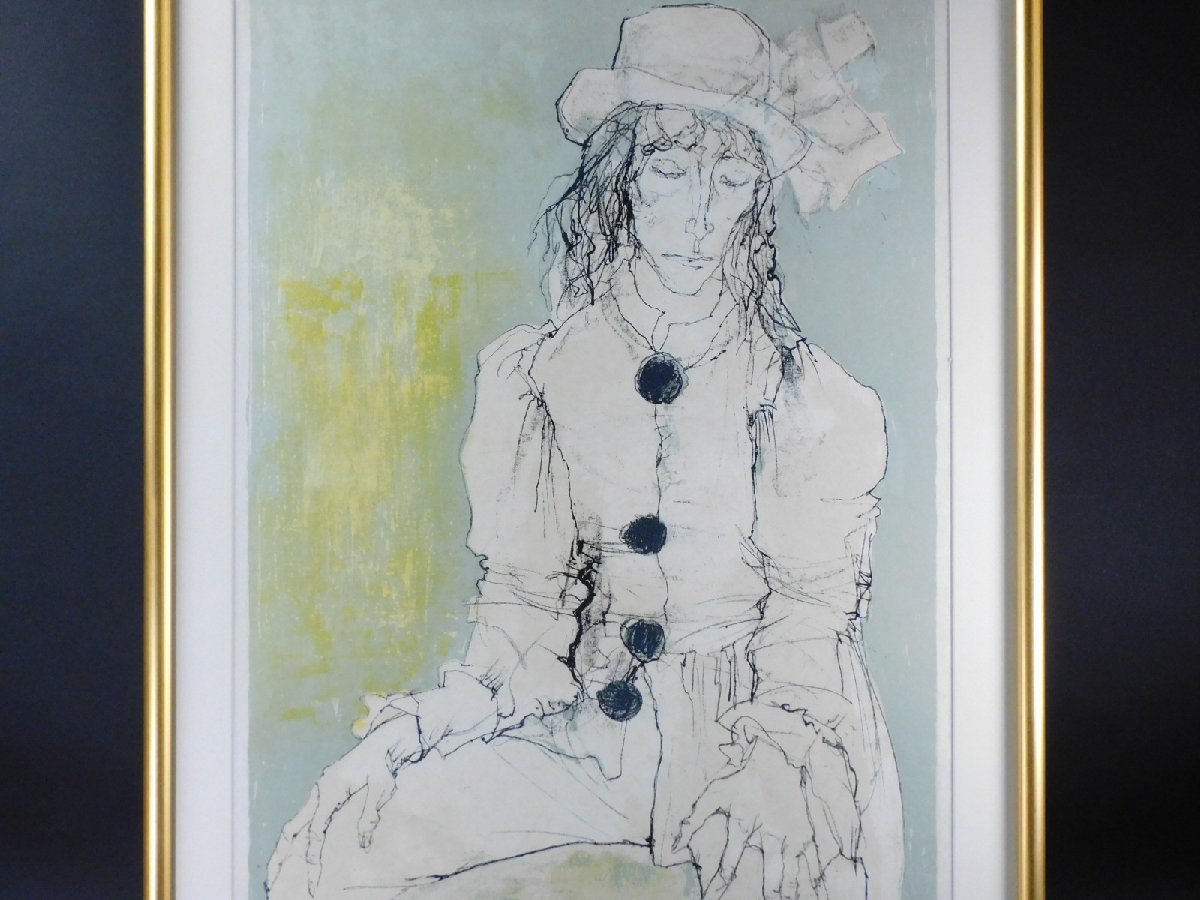 時代物 ピエロ 額装 絵画 | hotel-bijiko.jp
