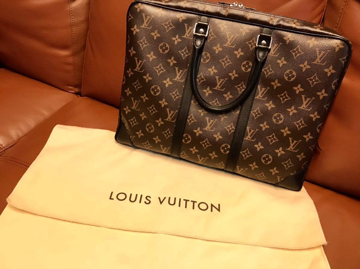 超極美品 ルイヴィトン Louis Vuitton モノグラムマカサー ポルト