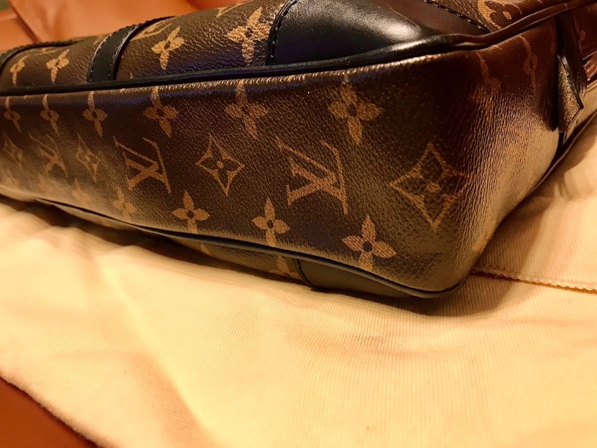 超極美品 ルイヴィトン Louis Vuitton モノグラムマカサー ポルト