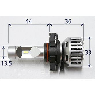 △L1432 88ハウス PSX24W ツインカラー LEDバルブ DENシリーズ 86 BRZ 白/黄 切替 11000ルーメン 36W 1年保証 フォグランプ 2灯 12V 24V_画像2