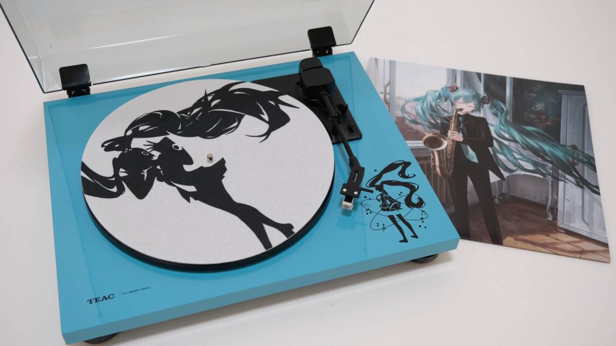 TEAC TN-180BT-MIKU [初音ミク レコードプレイヤー | www.burger-life.com