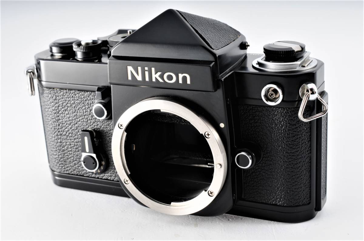 【美品】Nikon F2 Eye Level Black 35mm SLR Film Camera ニコン No604@mW
