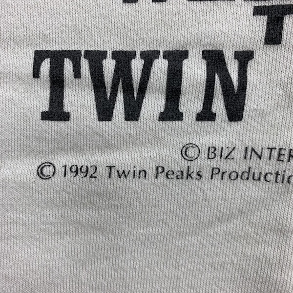 激レア! TWIN PEAKS ツインピークス ビンテージ スウェット 直売最