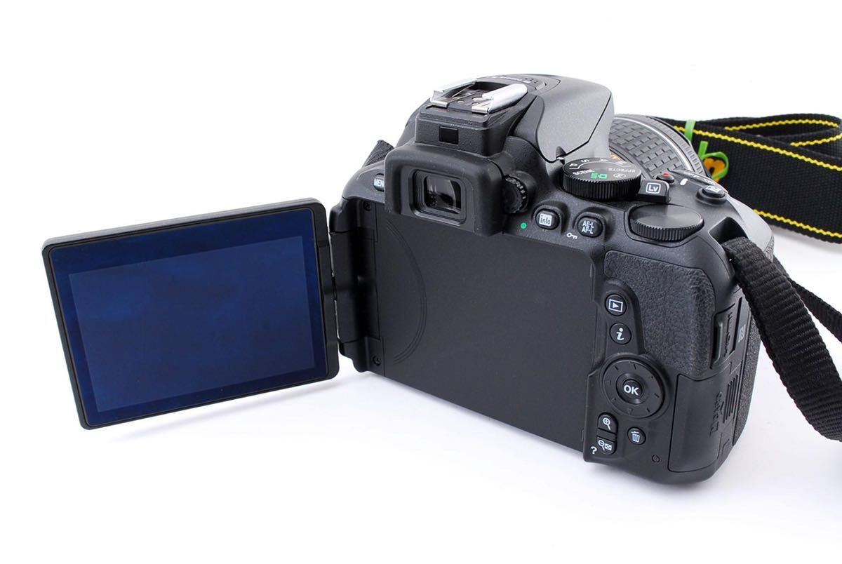 1円スタートNikon ニコン デジタル一眼レフ D5600 タッチ操作