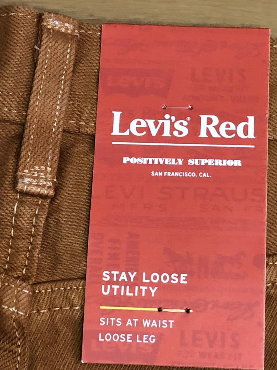 Levi's Red STAY LOOSE UTILITY ブラウン W32 L30_画像8