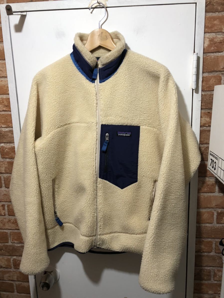 流行に Patagonia パタゴニア Classic Retro X Jacket レトロX フリースジャケット サイズM ベージュ FK Mサイズ 流行に Patagonia パタゴニア Classic Retro X Jacket レトロX フリースジャケット サイズM ベージュ FK Mサイズ