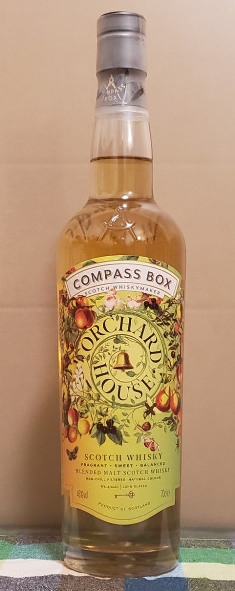 2ndバッチ コンパスボックス オーチャードハウス 46% 700ml 直 2ndバッチ コンパスボックス オーチャードハウス 46% 700ml 直