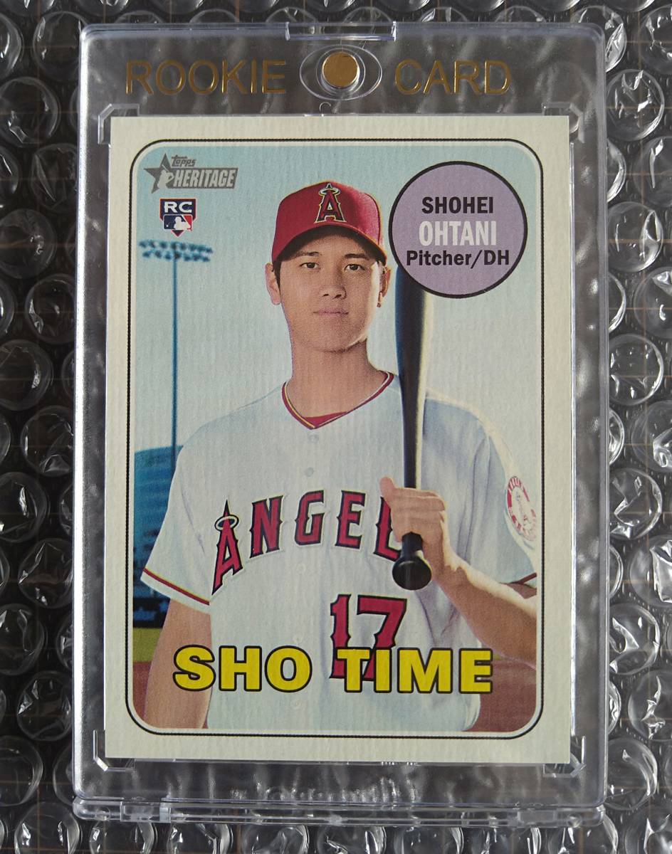 大谷翔平ルーキーカード 2018 Panini Optic シルバープリズム 記念