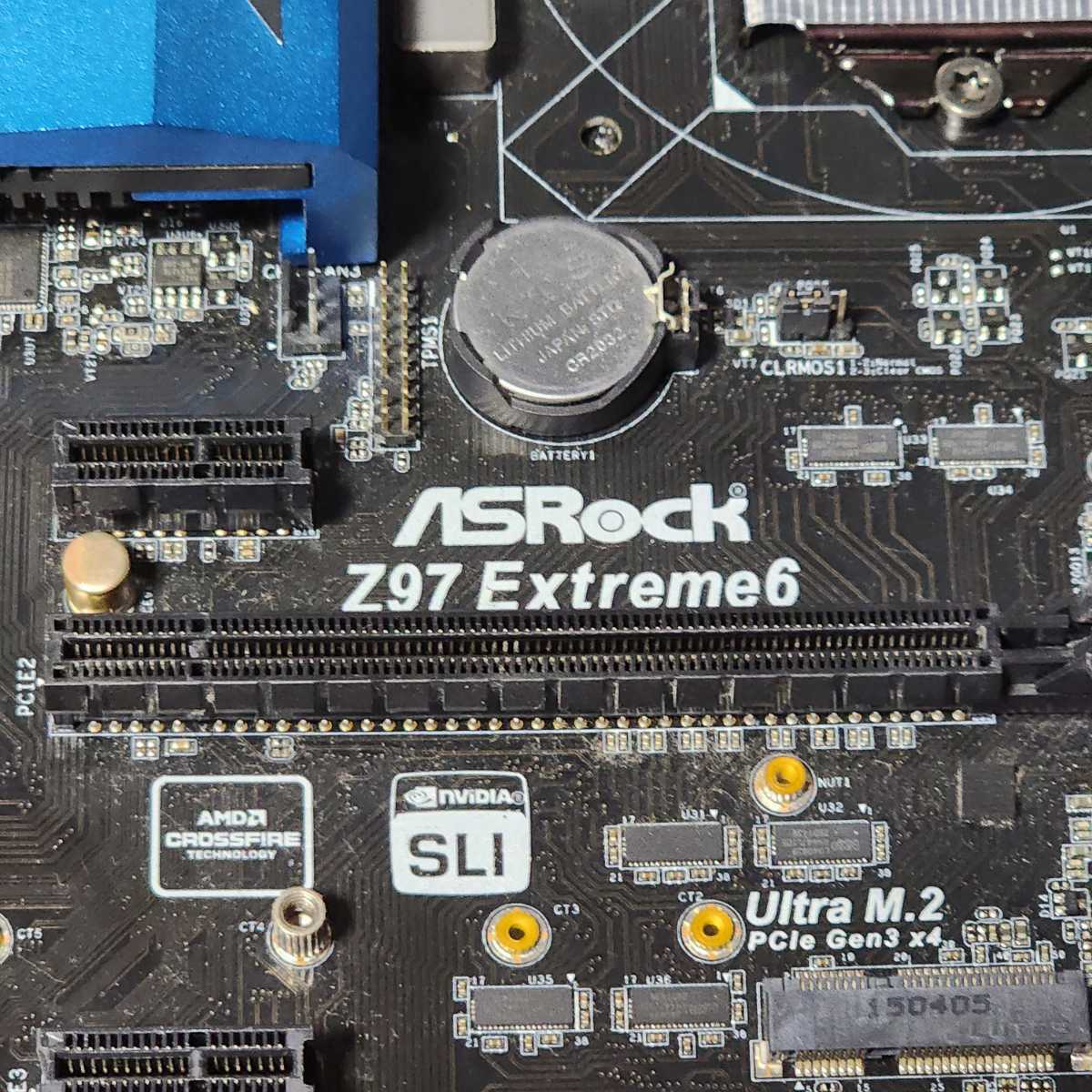 ASRock Z97 Extreme6 LGA1150 ATXマザーボード 第4・5世代CPU ASRock Z97 Extreme6 LGA1150 ATXマザーボード 第4・5世代CPU