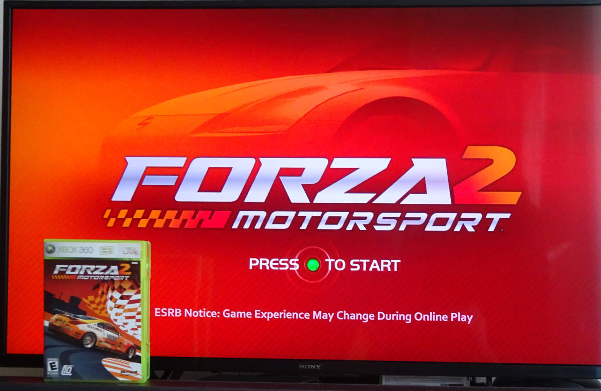 フォルツァ モータースポーツ2 FORZA MOTORSPORT 2 北米版 ★ XBOX 360