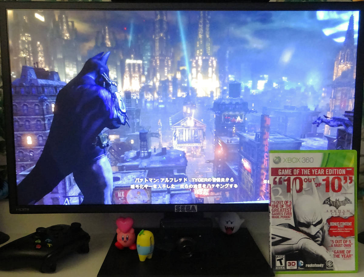 バットマン アーカム シティ (日英合版) BATMAN ARKHAM CITY Game of the Year Ed. 北米版 ★ XBOX 360 