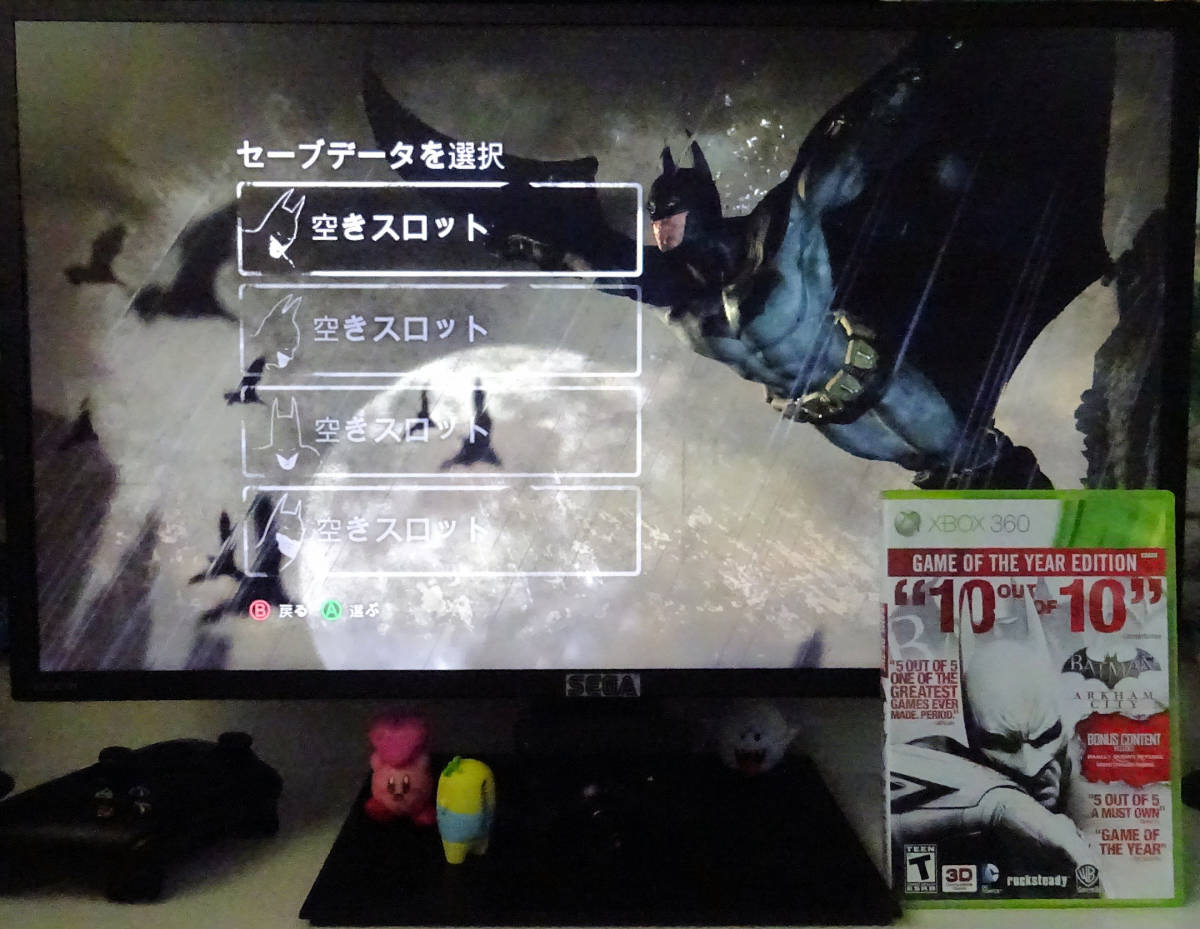 バットマン アーカム シティ (日英合版) BATMAN ARKHAM CITY Game of the Year Ed. 北米版 ★ XBOX 360 