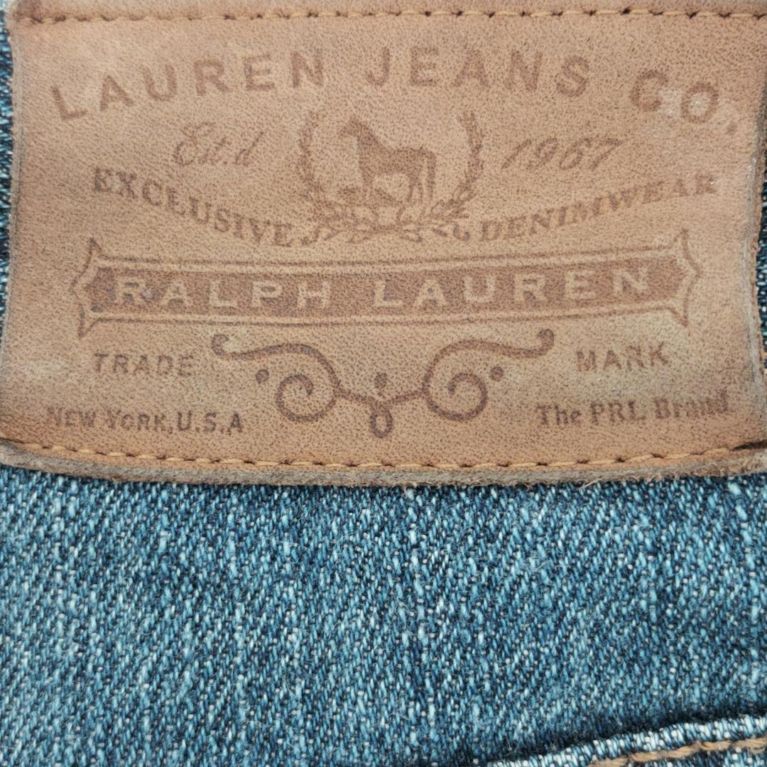 x91 LAUREN JEANS ラルフローレン デニム ジーンズ　ベルボトム デニム6 レディース_画像6