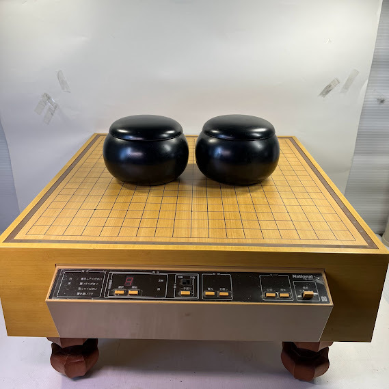 【中古】ナショナル電子囲碁盤TQ1500名局※年期物です。動作はしましたがメモリー欠品につきクイズはできません