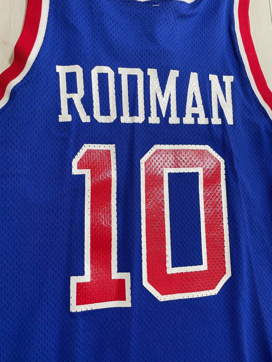 Mitchell & Ness Dennis Rodman 10 Replica Swingman NBA Jersey Detroit  Pistons Royal HWC Basketball Trikot : : Sports & Outdoors