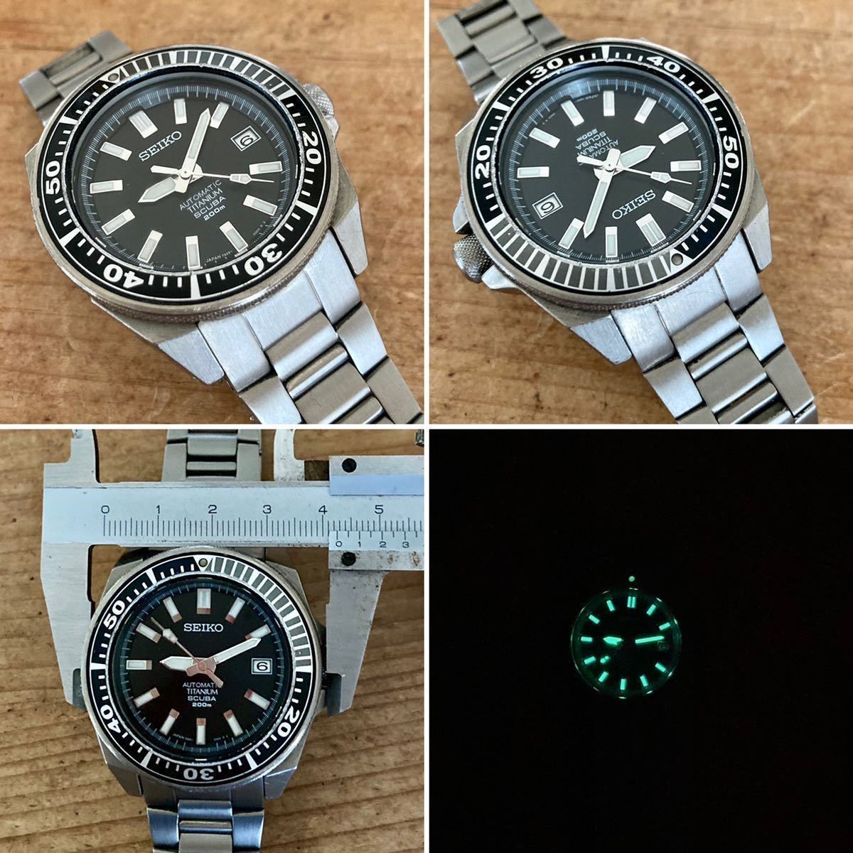 SEIKO セイコー☆初代☆サムライ チタン ブラック☆SAMURAI 1st SEIKO セイコー☆初代☆サムライ チタン ブラック☆SAMURAI 1st