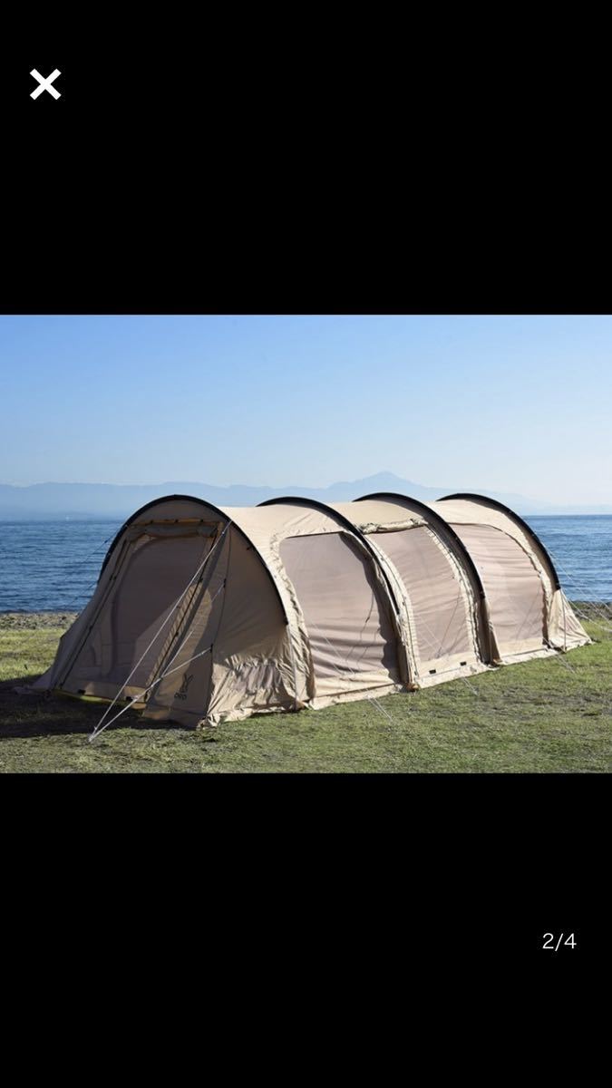 国際ブランド】 T5-689-TN カマボコテント 3M - タンカラー テント